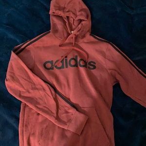 Maroon Addis’s hoodie